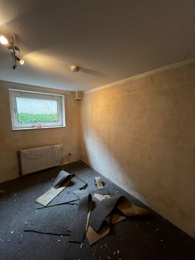 entfernen von alten Bodenbelägen